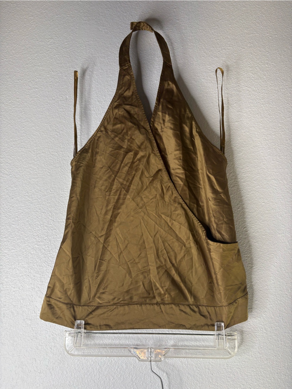 New York & Co Size 12 Green Halter Top